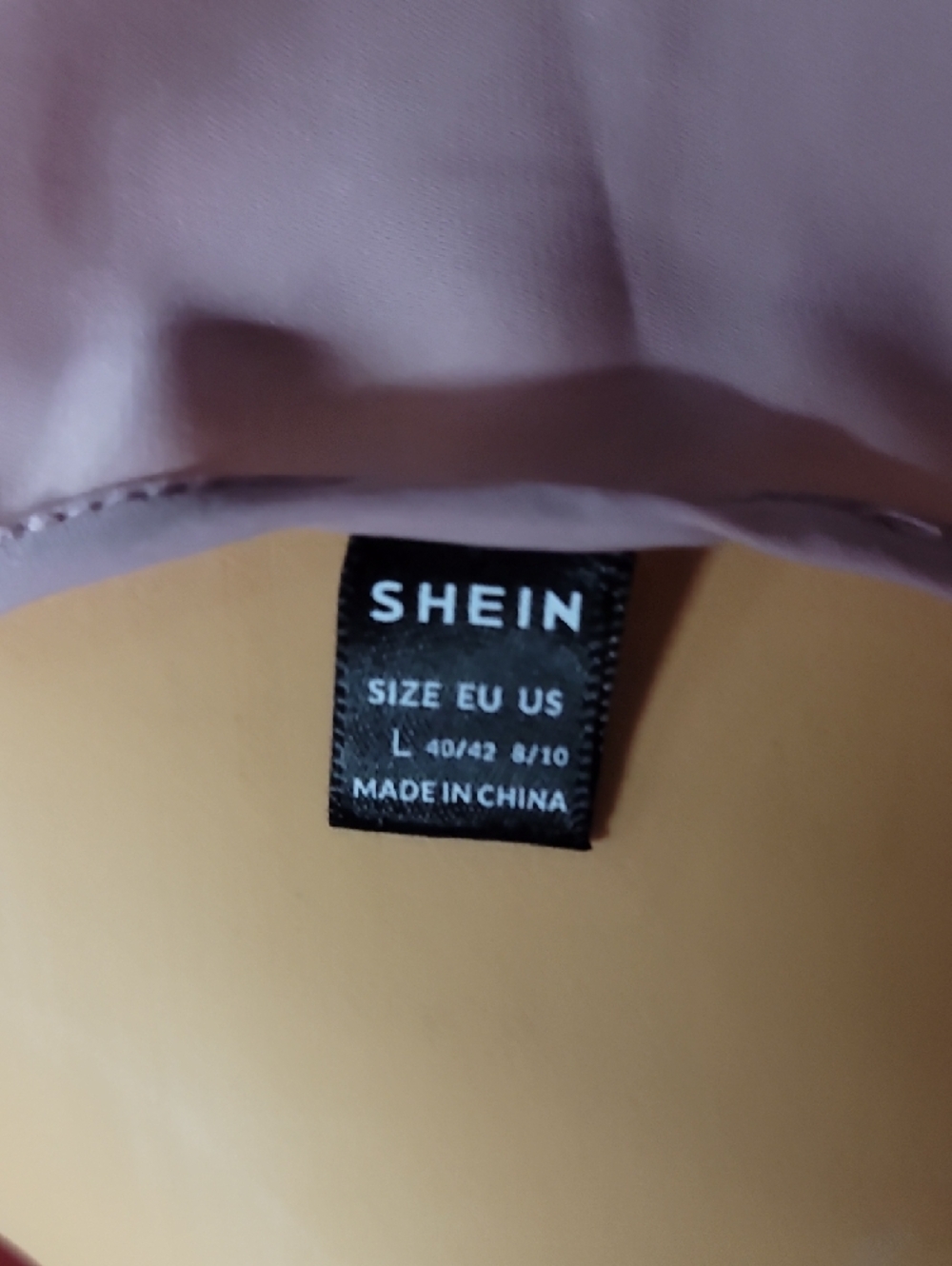 SHEIN Blush Pink Pleated V-Neck Maxi Dress - Picture 4 of 4